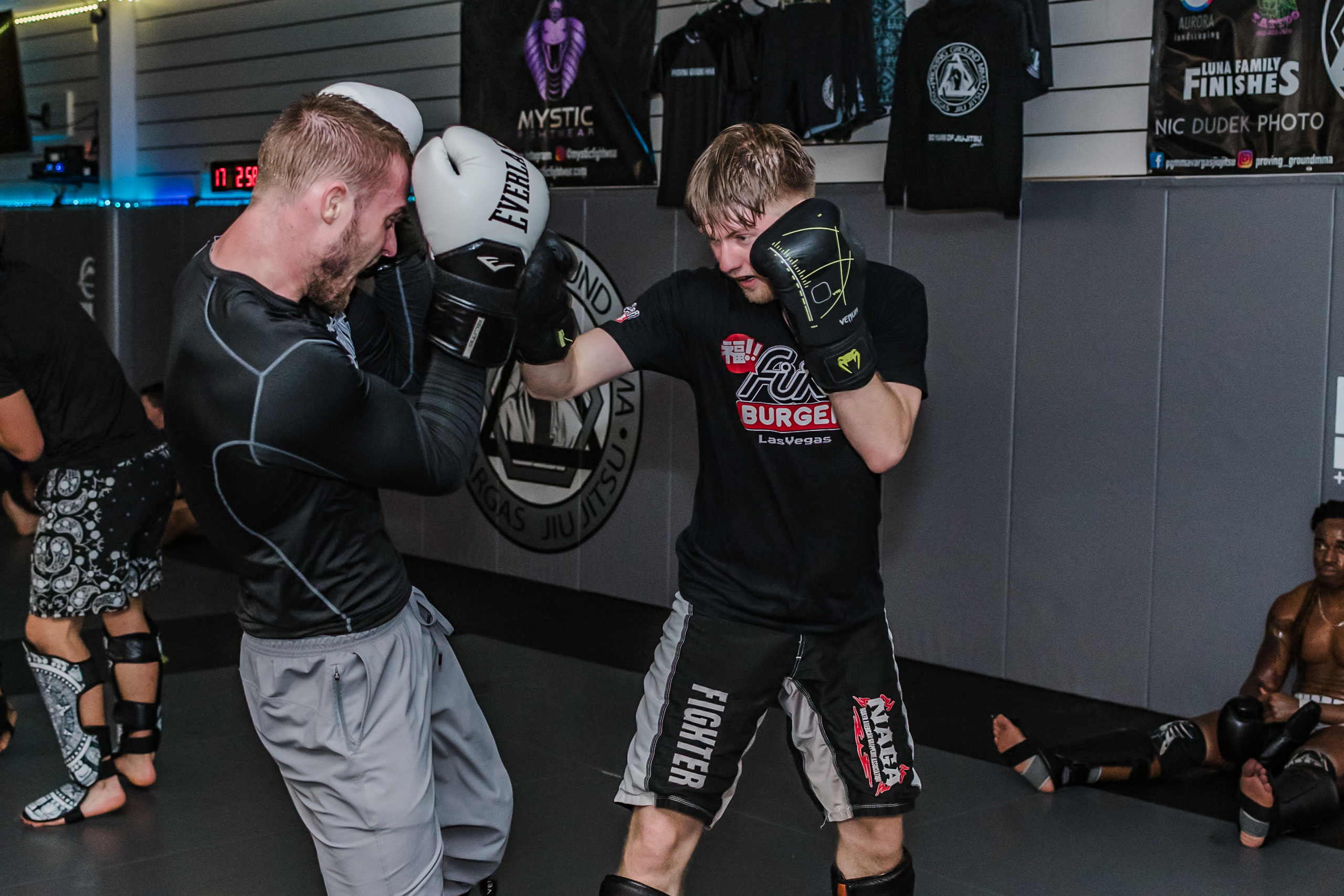 Kickboxing class at Proving Ground MMA